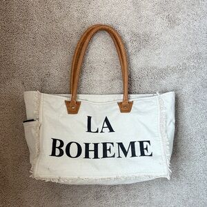 Canvas ‘La Boheme’ Tote